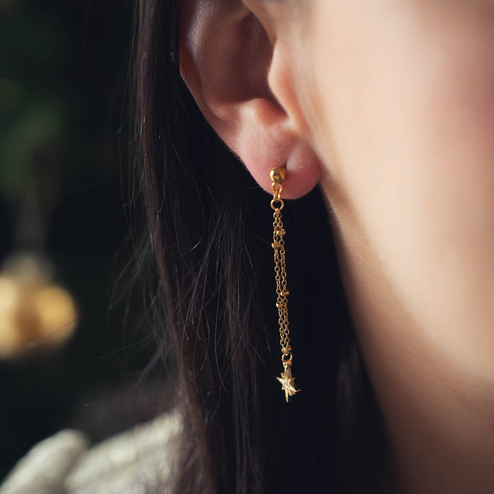 
                      
                        Orlando | Boucles d'oreilles en acier inoxydable | Doré
                      
                    