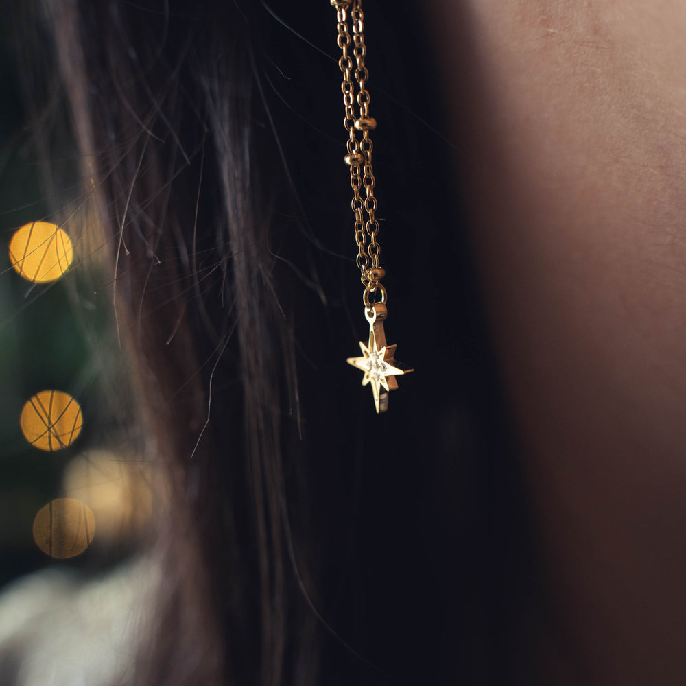 Orlando | Boucles d'oreilles en acier inoxydable | Doré