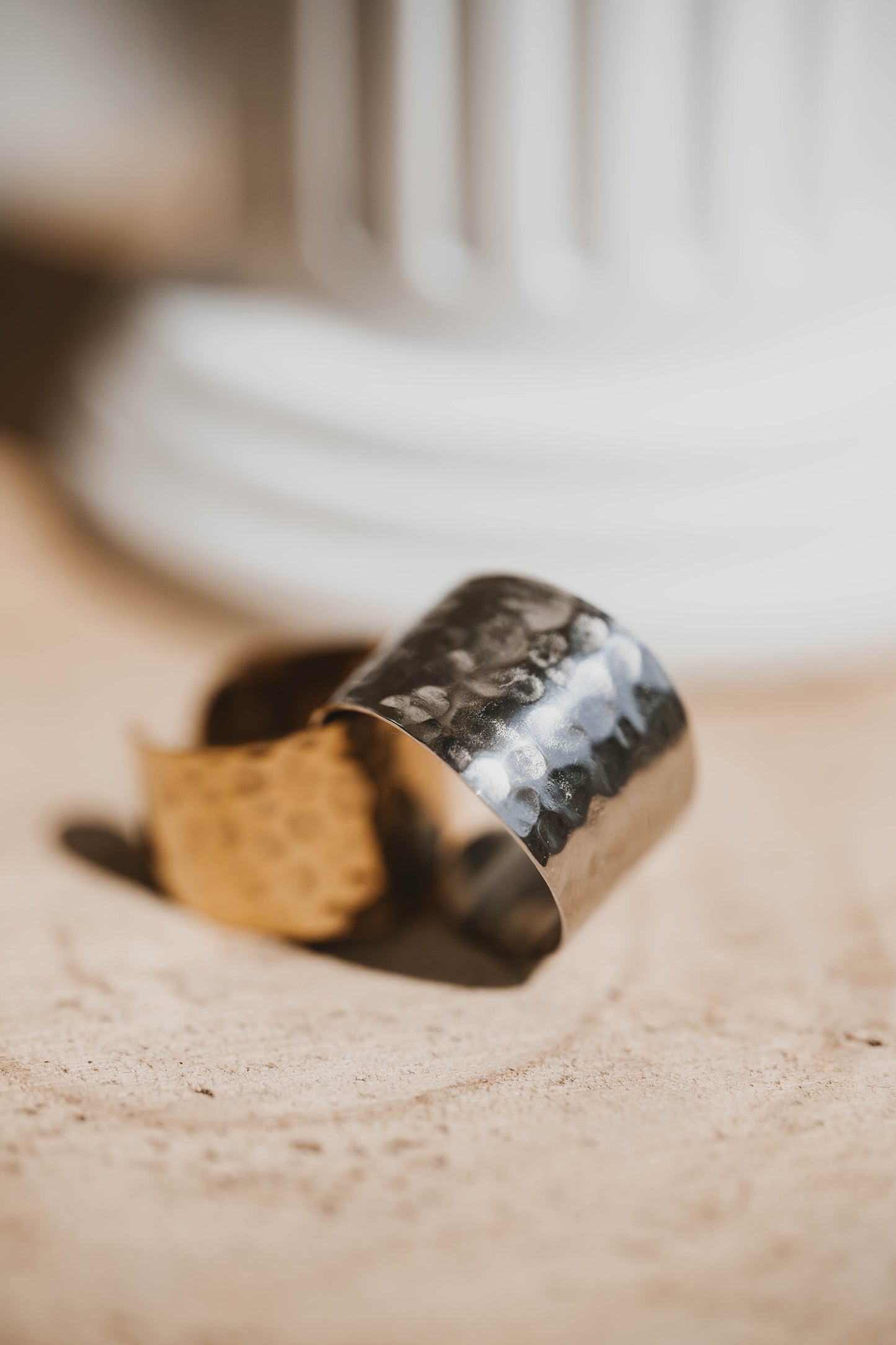 Majorelle | Bague en acier inoxydable | Argenté