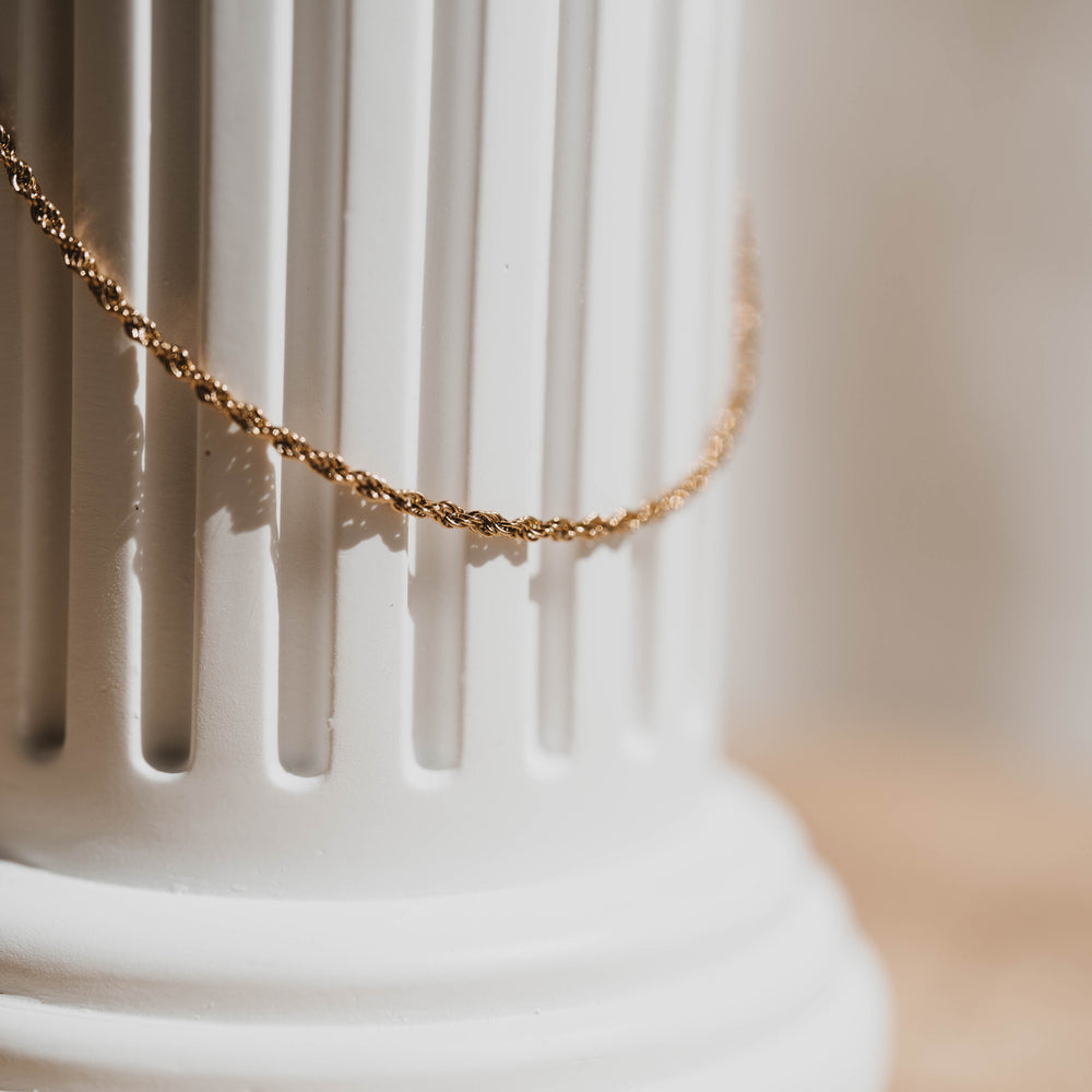 Bacalar | Collier en acier inoxydable | Doré
