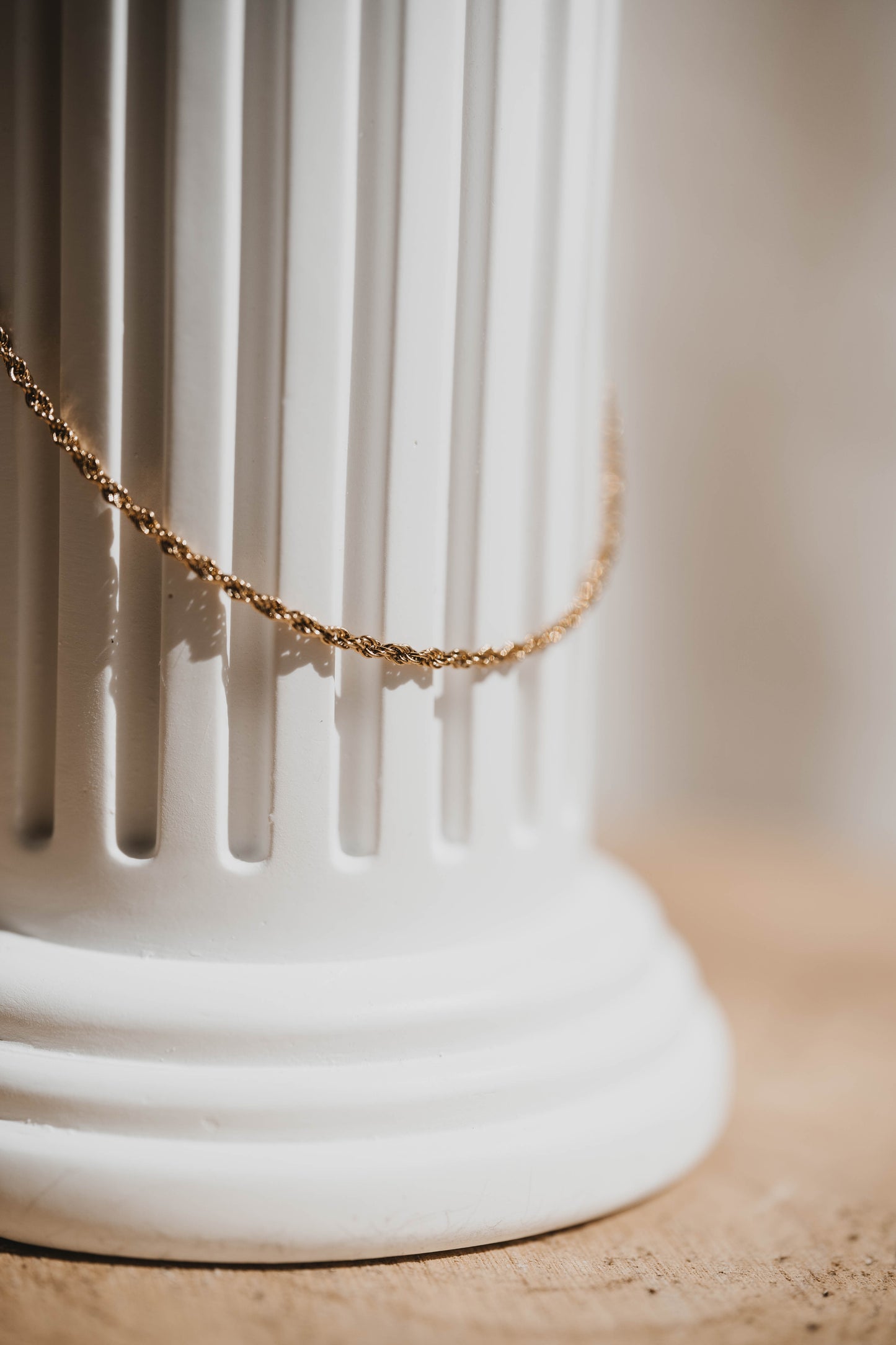 Bacalar | Collier en acier inoxydable | Doré