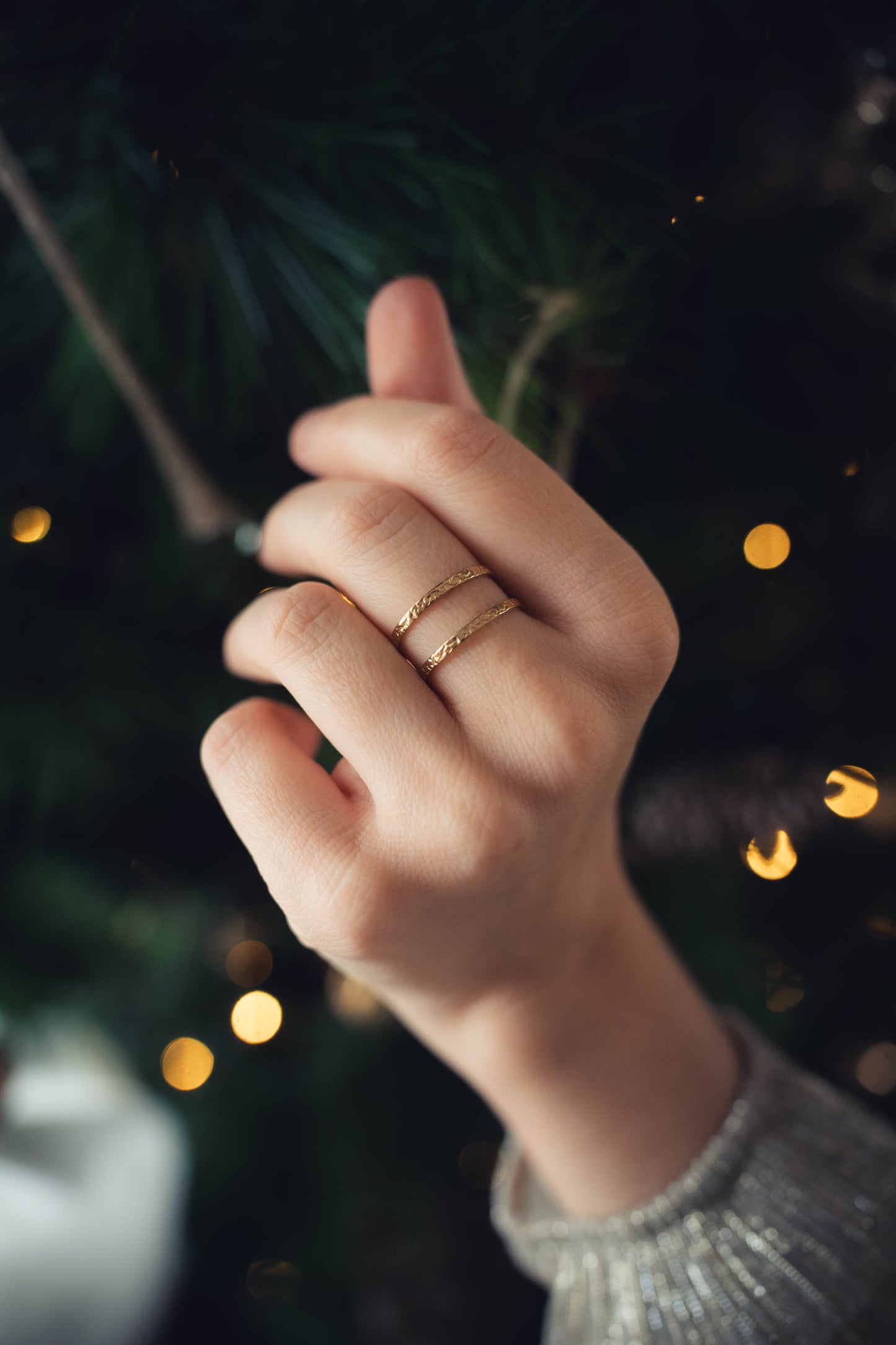 Bodrum | Bague en acier inoxydable | Doré